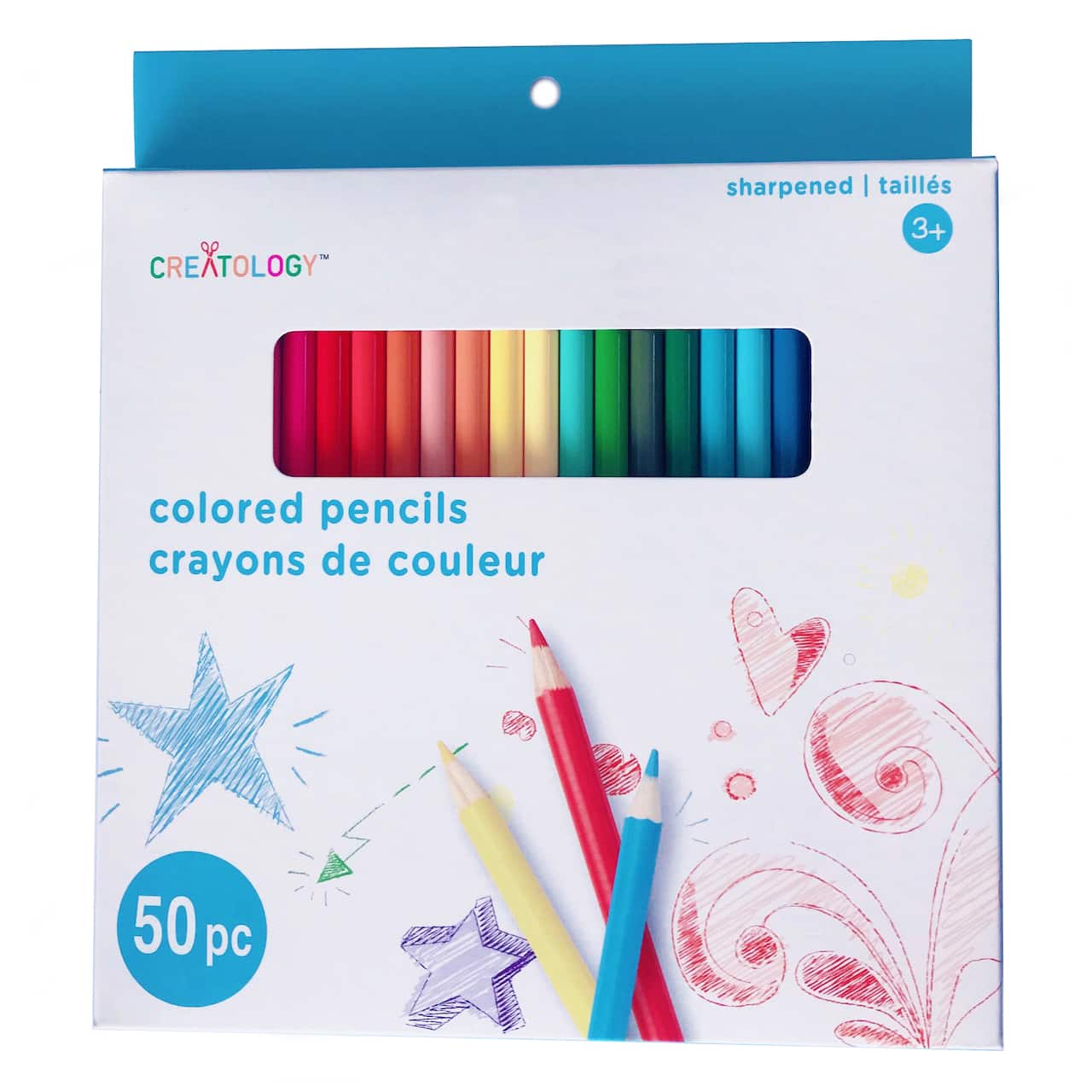 12 Packs: 50 ct. (600 total) Colored Pencils by Creatology™